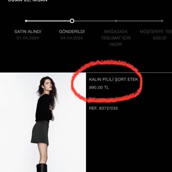 Zara Stokta Olan Ürünümü İptal Etti Ürünün Fiyatı Arttı Alamıyorum