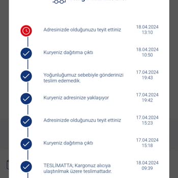 Aras Kargo Kargo Teslim Sorunu