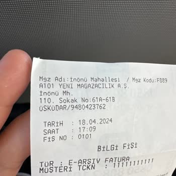 A101 Mağazanın İçinden Çıkmadan Yaptığım İademi Gerçekleştirmedi