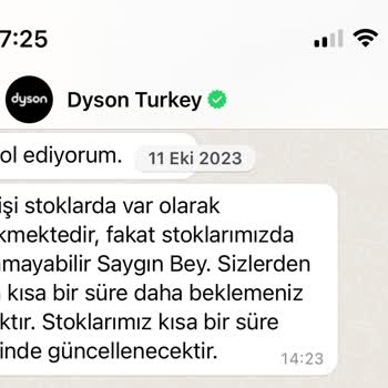 Dyson 7 Aydır Yedek Parça Tedarik Edemiyor!