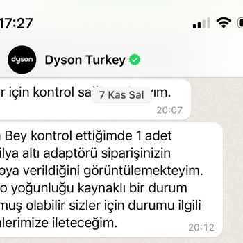 Dyson 7 Aydır Yedek Parça Tedarik Edemiyor!
