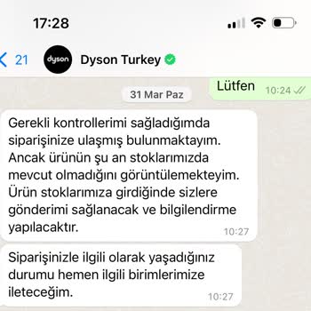 Dyson 7 Aydır Yedek Parça Tedarik Edemiyor!