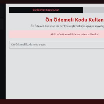 Kabasakal Online E-PİN Kullanılmış Kod Yolladılar.