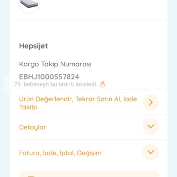 Ebebek 2 Tane Eksik 1 Tane Yanlış Gönderilen Ürün