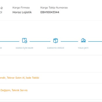 Ebebek 2 Tane Eksik 1 Tane Yanlış Gönderilen Ürün