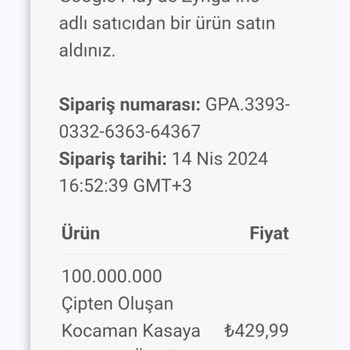 Zynga Lütfen Hesabımı Açar Mısınız