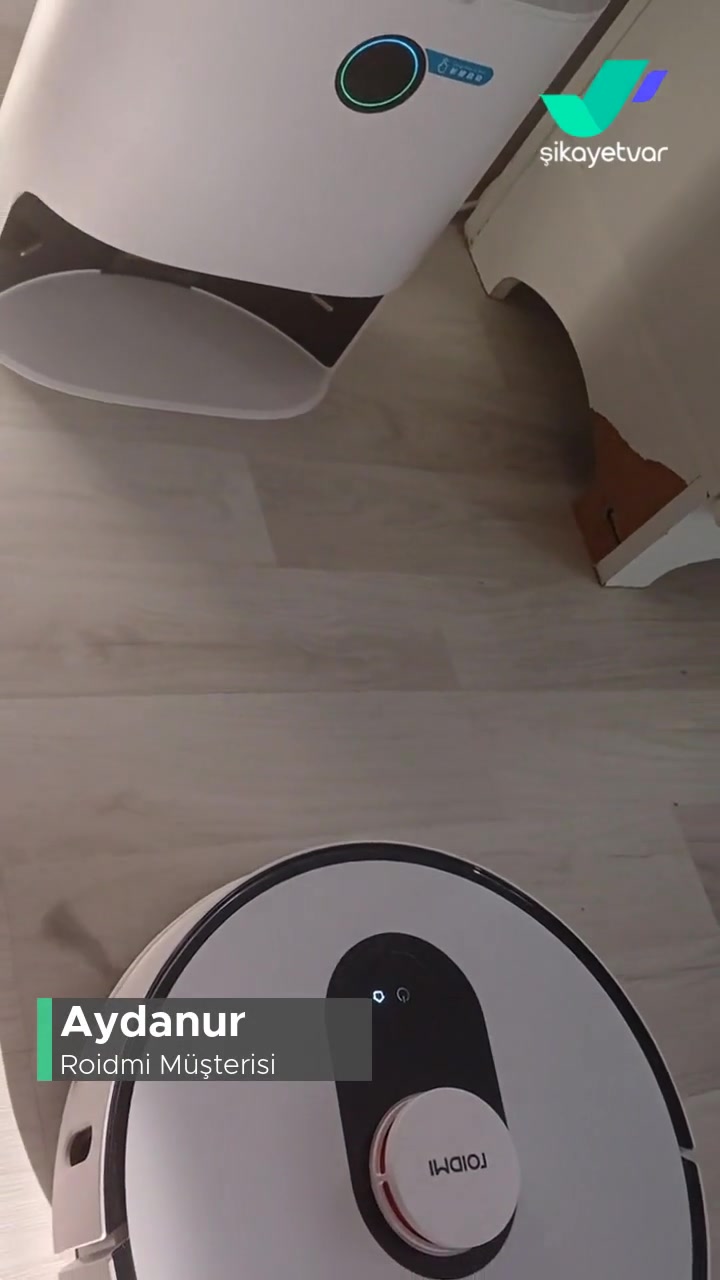 Roidmi Robot Süpürgem Konuşmuyor, Sesi Gitti! videonun kapak resmi