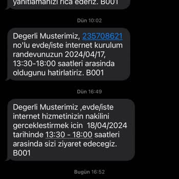 Türk Telekom Mağduriyeti. İnternet Nakil Hizmeti Alamıyorum.