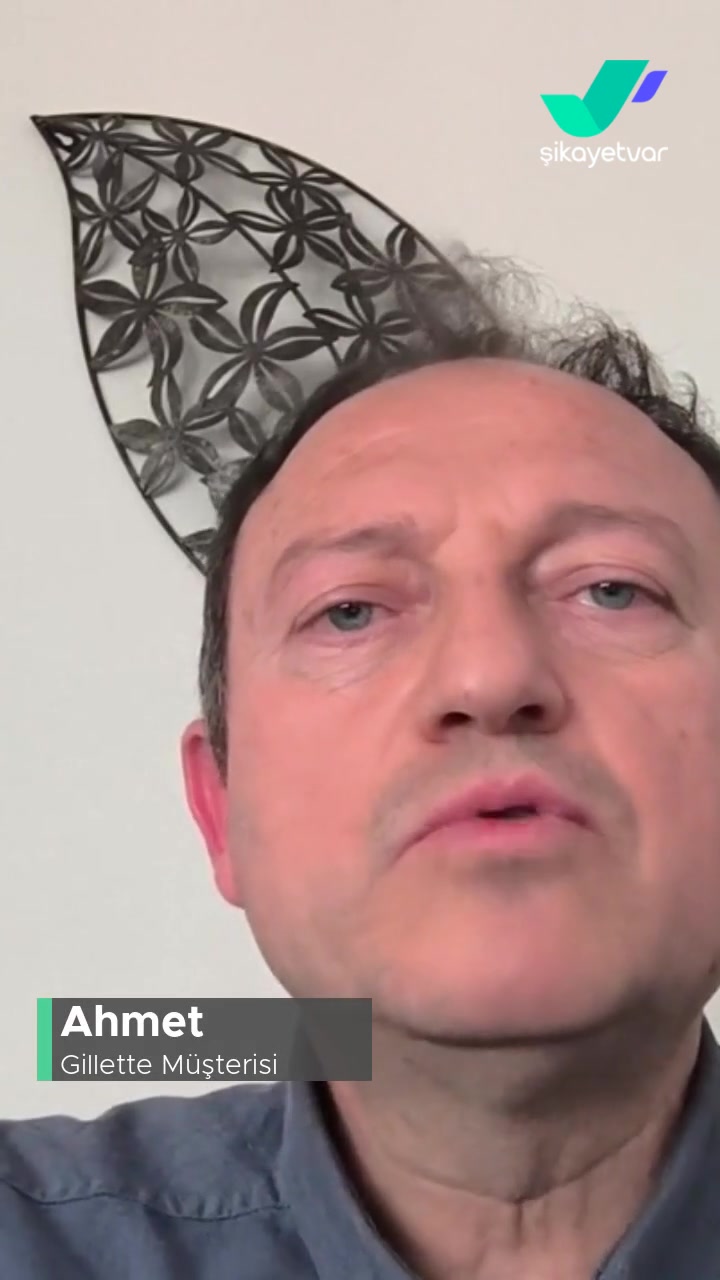 Gillette Sorunlu Ürünü Geri Aldılar Karşılığı Verilmedi! videonun kapak resmi