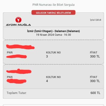Obilet Sefer Olmayan Bilet Satısı