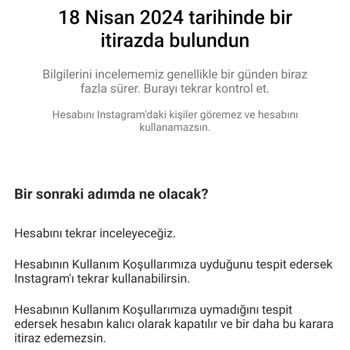 Instagram'ım Açılmıyor Askıya Alındı