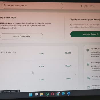 İste Gelsin, İsteme Boşa Gelmez Haline Geldi. Siparişim Nerede?