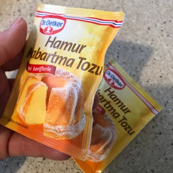 Dr. Oetker Hamur Kabartma Tozu Paket Şişmesi