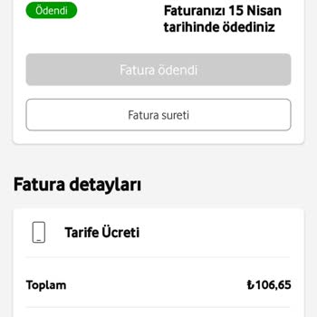 Yalancı Vodafone İşimi Çözmüyor