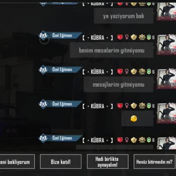 PUBG (Pubgmobile.com) Susturuldum Yardımcı Olun