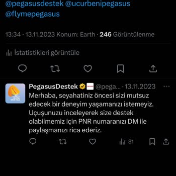 Pegasus Fazla Bilet Satması