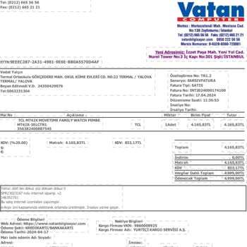 Vatan Bilgisayar Çocuk Saati Aldım Almadan Bozuk Çıktı Değiştirmediler