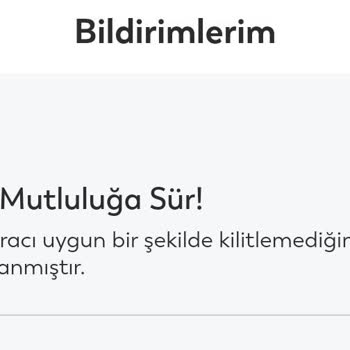 BinBin Uygun Bir Şekilde Kilitlenmedi Cezası