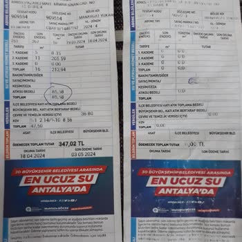 Asat Su Fatura İtirazı