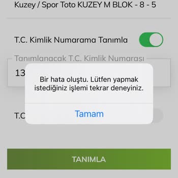 Passolig Bilet Alım Hatası