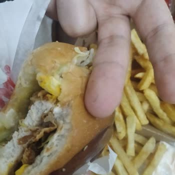 Trendyol GO Atawich Siparişimde Kıl Çıktı
