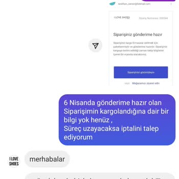 I Love Shoes Ürünü Göndermediği Gibi Ücret İadesi De Yapmıyor