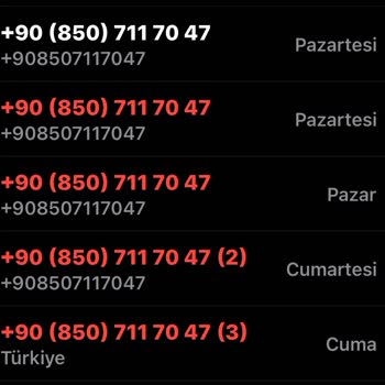 0850 711 70 47 Vakıf Genel Müdürlüğü Adı Altında Yanıltıyorlar