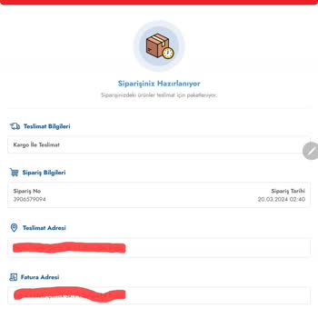 Şoktan Aldığım Ürünün Kargoya Hala Verilmemesi