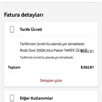 Vodafone Reşit Olmayanlara Kendi Kafasından Tarife Değişikliği Yapıyor