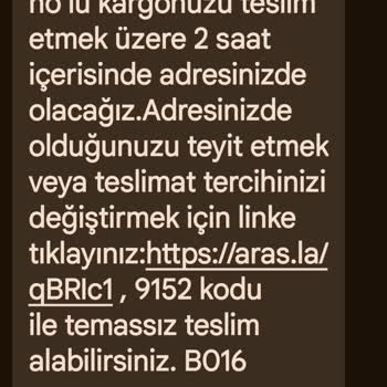 Hizlimama.com Sipariş Teslimi Yapılmadı!