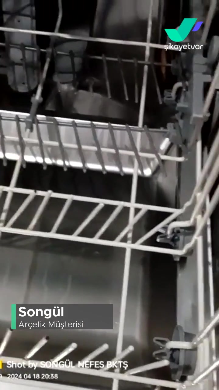 Arçelik Sepetler Paslandı, Bulaşıklarım Paslı Çıkıyor videonun kapak resmi