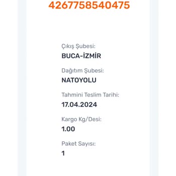 Natoyolu Aras Kargo Adres Açık Bir Şekilde Yazılmasına Rağmen