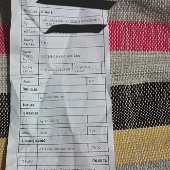 Usta Dönerci Getir Ve Firma Sorunları