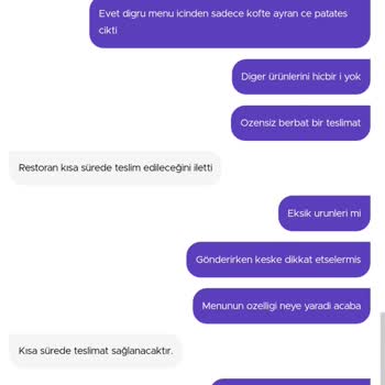 Usta Dönerci Getir Ve Firma Sorunları