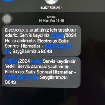 Electrolux Kalitesizliği İlgisizliği Servis Yoksunluğu