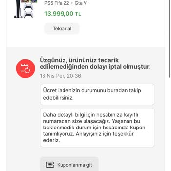 Hepsiburada Keyfi İptale Bir Çare