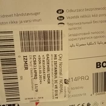 Bosch 8214 Bir Ay Dolmadan Kırılan Başlık. Garanti Karşılamıyor