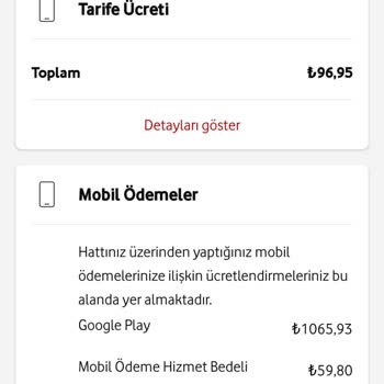 Vodafone Faturam Fazla Neden Fazla Geldi