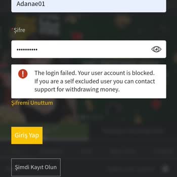 Jojobet Hesabım Blokeli Hesaba Girmiyorum