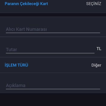 İş Bankası/Karttan Karta Para Transferi'nden Para Hesabıma Ulaşmadı