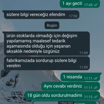 Taçev Hatalı Ürün
