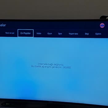 Samsung TV AS000 Hatası
