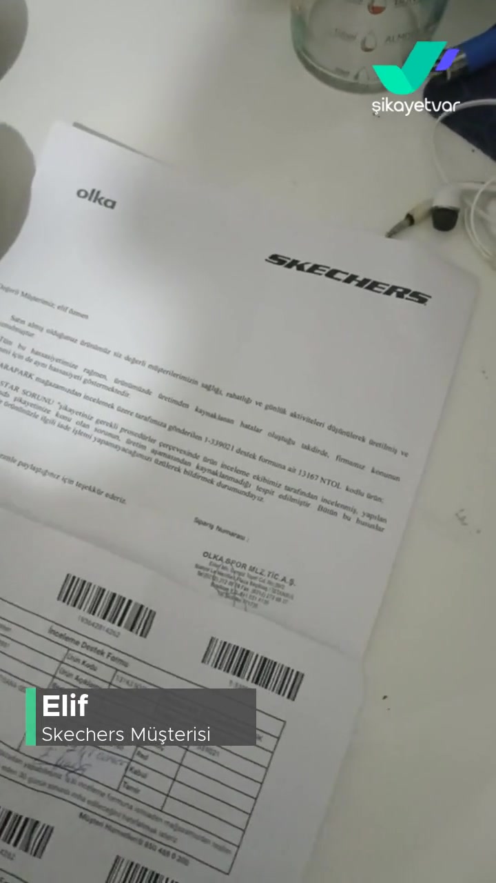Skechers Ayakkabı Derisi Açılma Yaptı! videonun kapak resmi