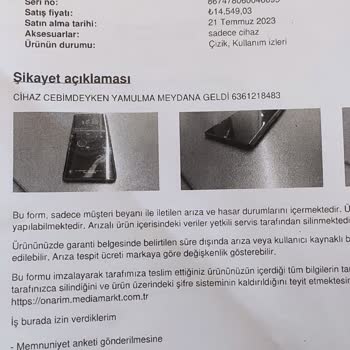 Media Markt Cep Telefonu Sigortası Cambazlığı Ve Kurumsalsızlığı