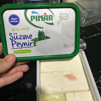 Pınar Et ve Süt Süzme Peynirde Beklenmedik Madde Bulunması