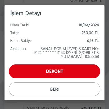 Obilet Paramı Çekti Fakat Bilet Alamadım