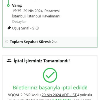 Enuygun.com Bilet İptali Fazla Kesinti