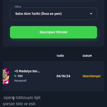 HesapCell Siparişim Teslim Edilmedi