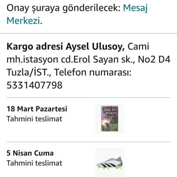 Amazon Sistemde Gözükmeyen Ve Gelmeyen Sipariş Hakkında