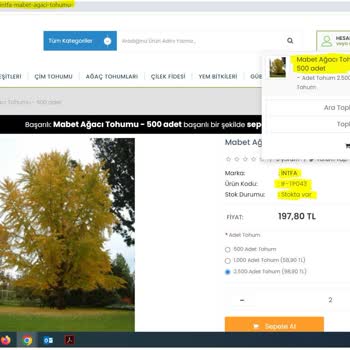 İntfa Tarımsal Alışveriş Bizi Mağdur Etti. Siparişimizi Göndermiyor!